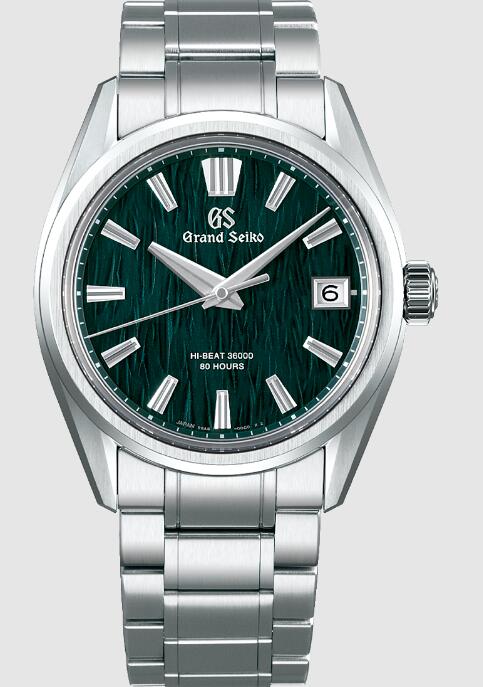 Grand Seiko Evolution 9 Replica Watch Boutique Online Exclusive "GREEN BIRCH" HI-BEAT 36000 AUTOMATIC 9SA5 CALIBER SLGH011